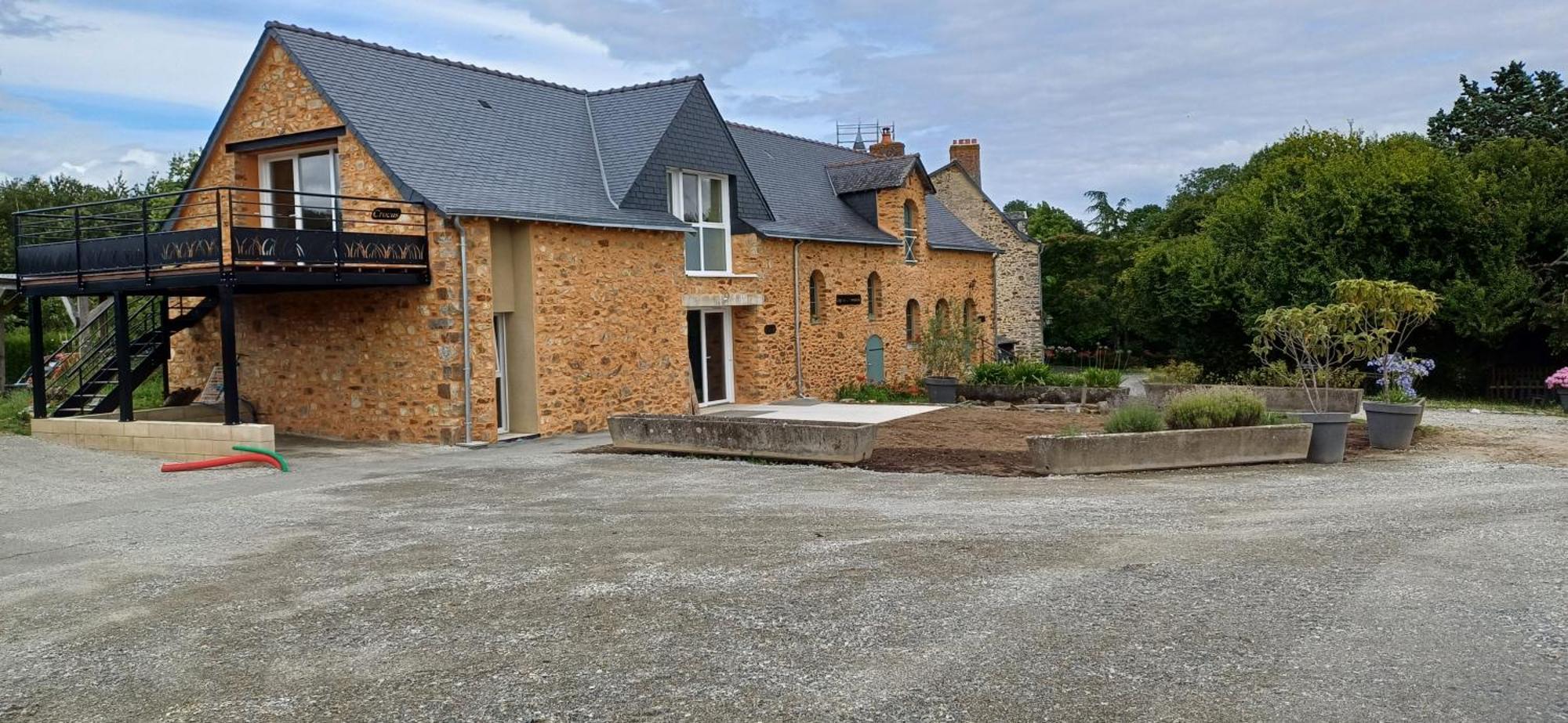 Villa Logis de la Provosterie à Ahuillé Extérieur photo